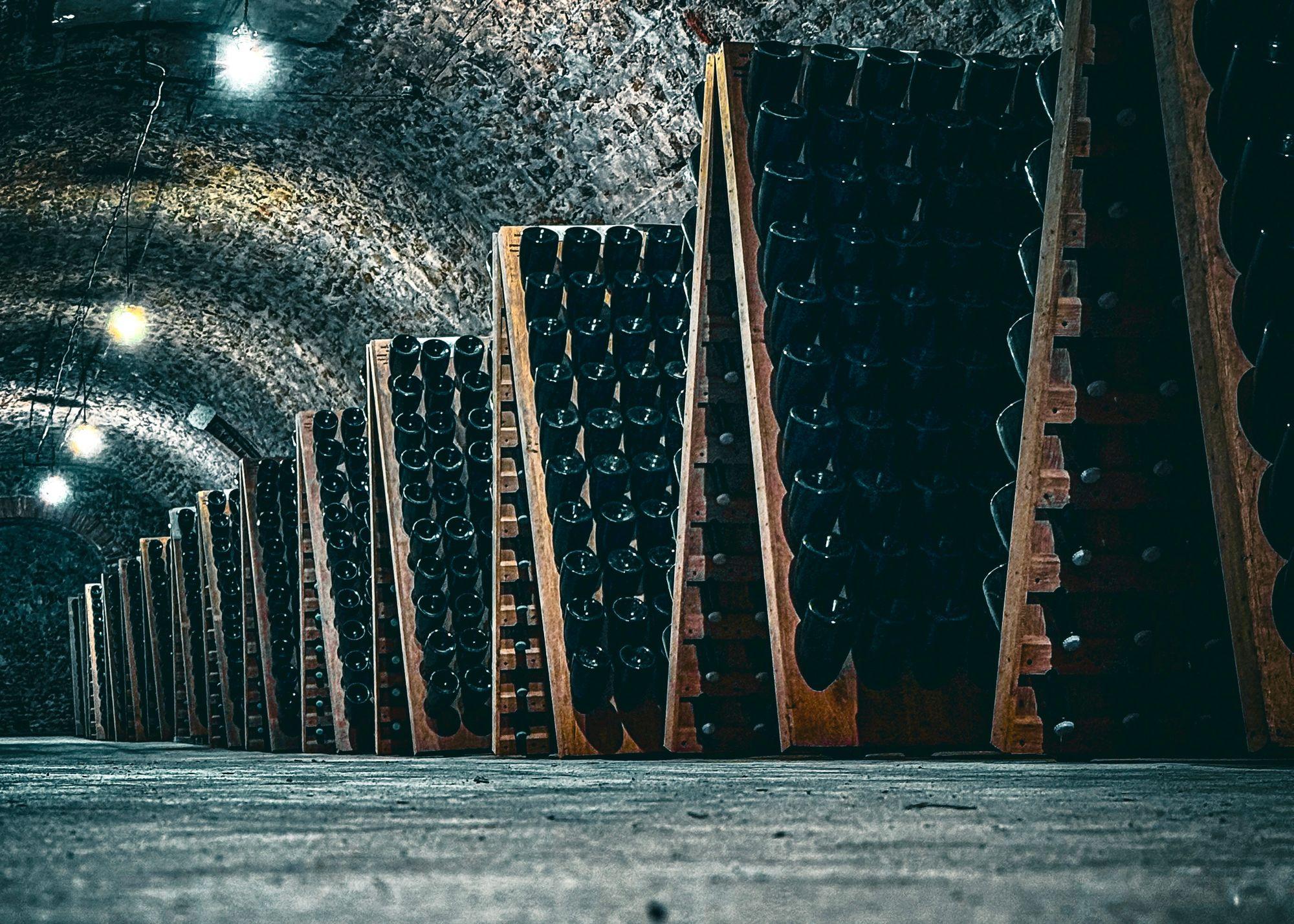 Gonet champagne cellar